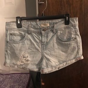 Jean shorts